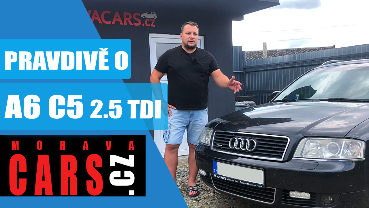 Pravda o naší Audi A6 2.5 TDi quattro.