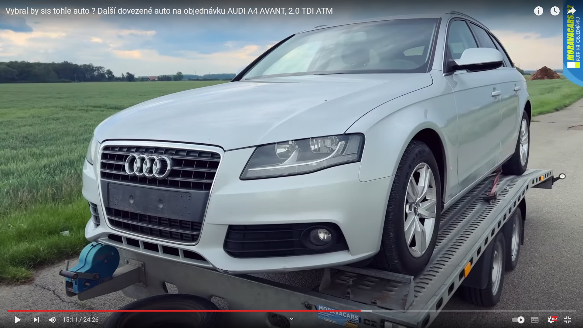 Další auto na objednávku, Audi A4 Avant.