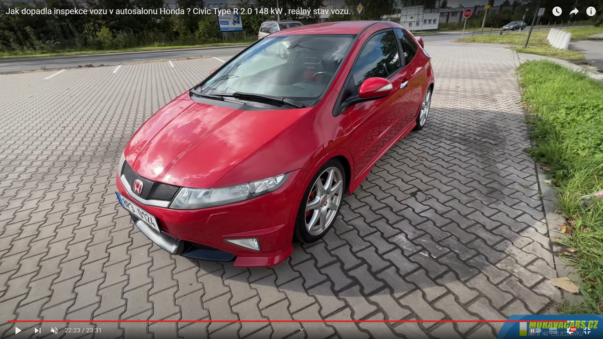 Jak dopadla inspekce vozu v autosalonu Honda ? Civic Type R 2.0 148 kW , reálný stav vozu.